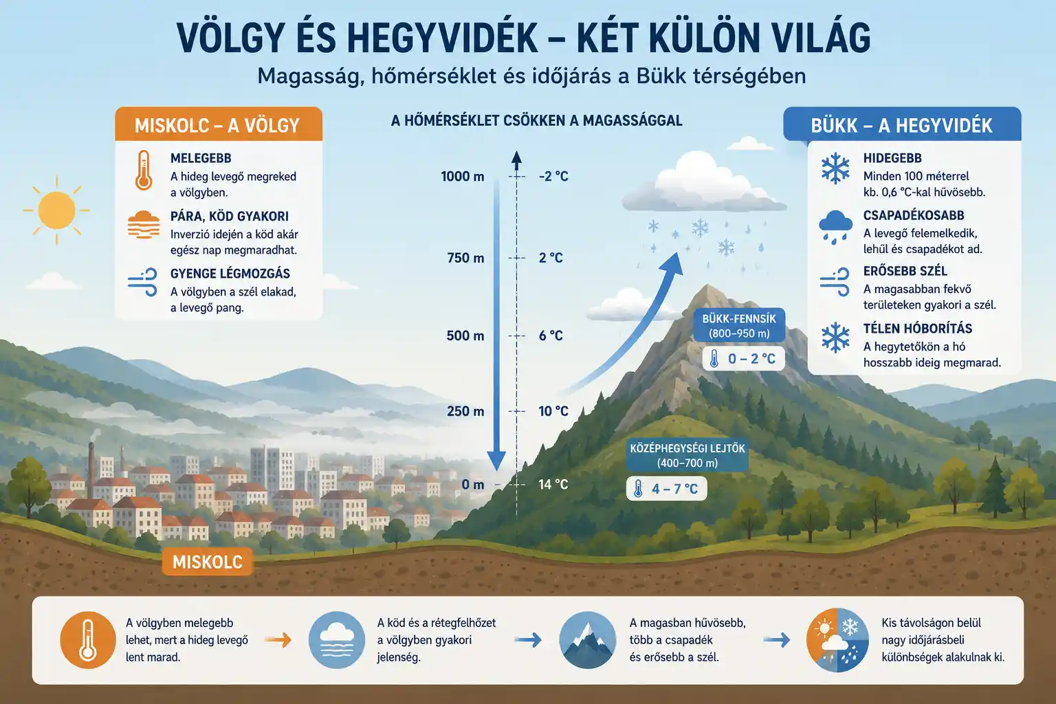 Miskolc és a Bükk időjárása Miskolc és a Bükk időjárása