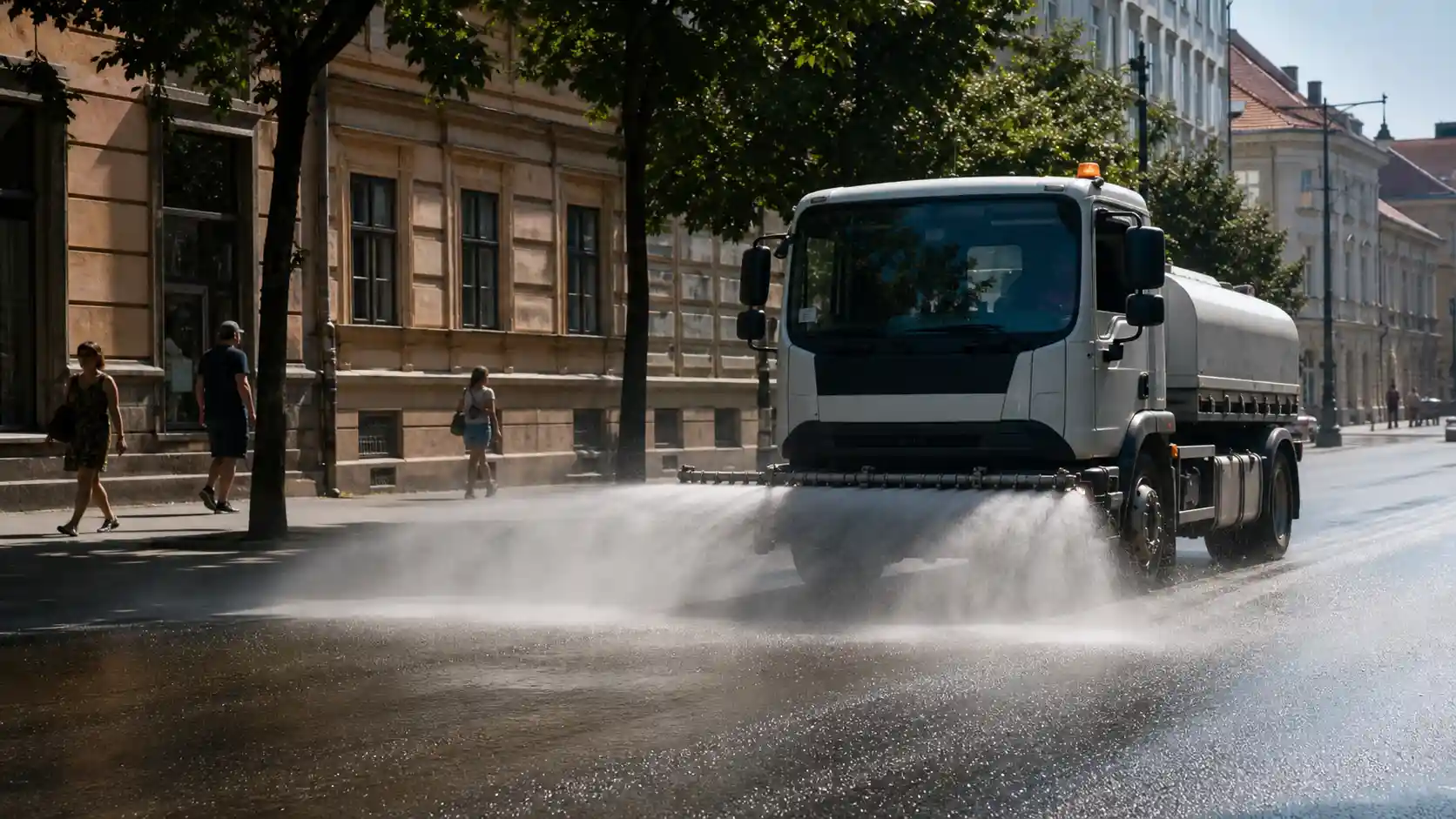 Hogyan védekeznek a nagyvárosok kánikula idején?